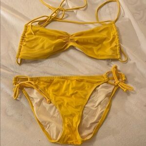Victoria's Secret Yellow Bikini Set